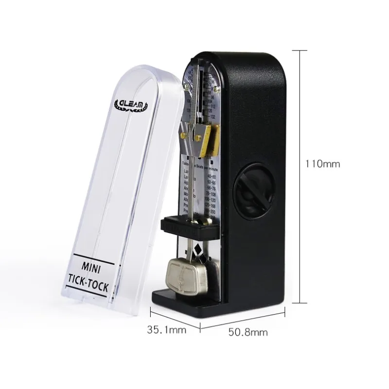 Guitar Mechanical Metronome Precise Retro Metronome Pendulum Tick-tock No heavy bell for Piano Guitar Violin Musical Accessories Guitar Mechanical Metronome Precise Retro Metronome Pendulum Tick-tock No heavy bell for Piano Guitar Violin Musical Accessories