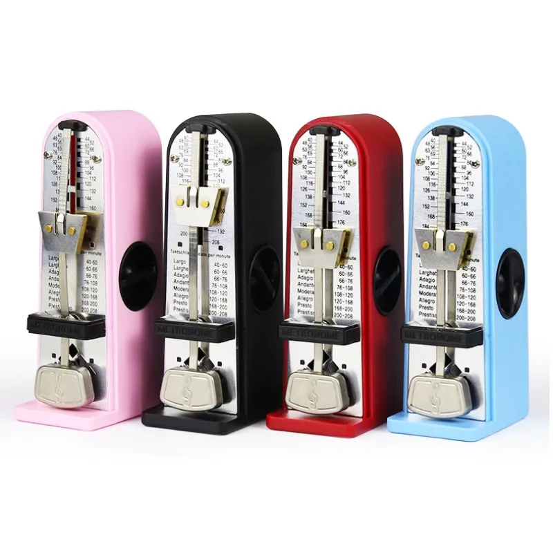 Guitar Mechanical Metronome Precise Retro Metronome Pendulum Tick-tock No heavy bell for Piano Guitar Violin Musical Accessories Guitar Mechanical Metronome Precise Retro Metronome Pendulum Tick-tock No heavy bell for Piano Guitar Violin Musical Accessories
