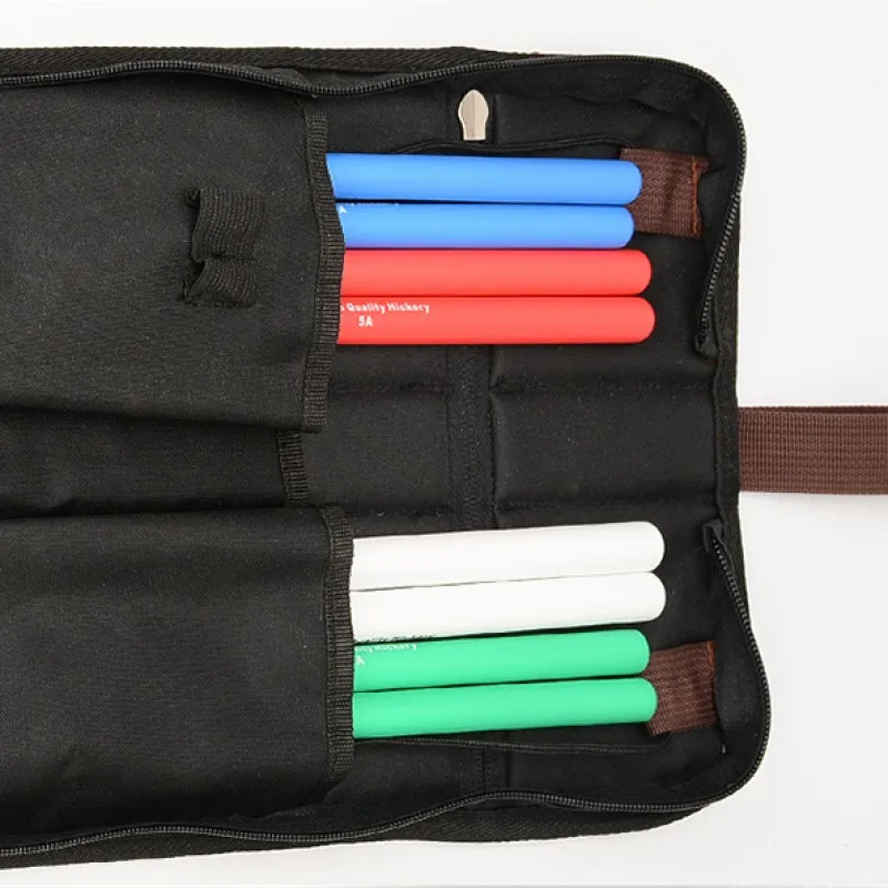 Thicken Waterproof Drum Stick Bag Large Capacity Oxford Cloth Drumstick Case Handbags with Pad Cotton Carrying Strap Thicken Waterproof Drum Stick Bag Large Capacity Oxford Cloth Drumstick Case Handbags with Pad Cotton Carrying Strap