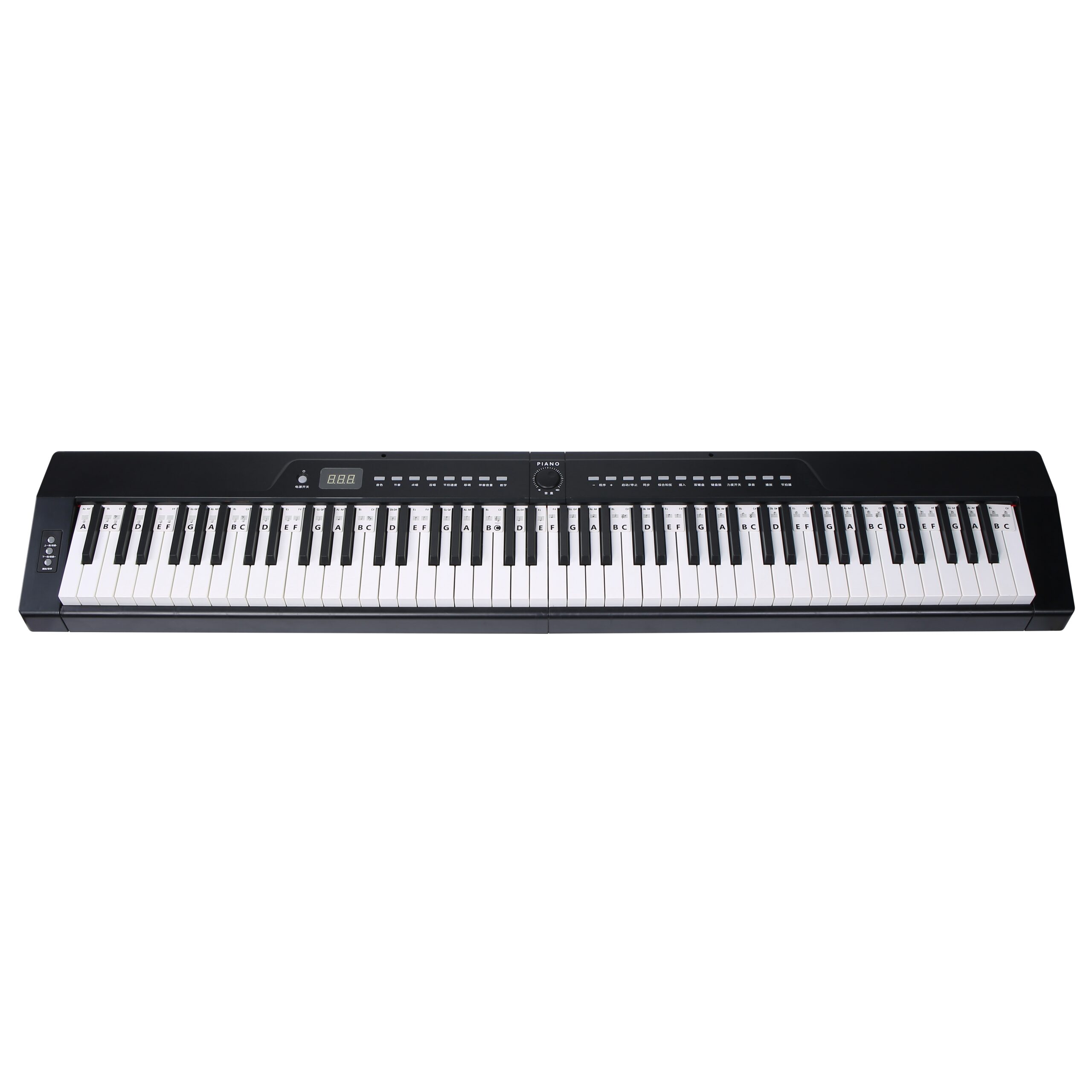 Free Paste Overlay Type 61 / 88 Keys Piano Note Marker Silicone Strips for Beginners / Kids, No Glue Practice Sticker Free Paste Overlay Type 61 / 88 Keys Piano Note Marker Silicone Strips for Beginners / Kids, No Glue Practice Sticker
