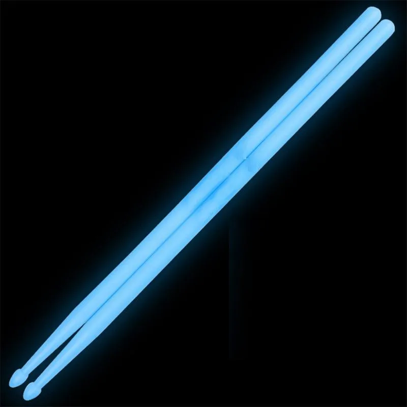 1 Pair 5A Luminous Drum Stick Nylon Fluorescent Drumsticks Glow in The Dark Bright Light Musical Instruments 1 Pair 5A Luminous Drum Stick Nylon Fluorescent Drumsticks Glow in The Dark Bright Light Musical Instruments