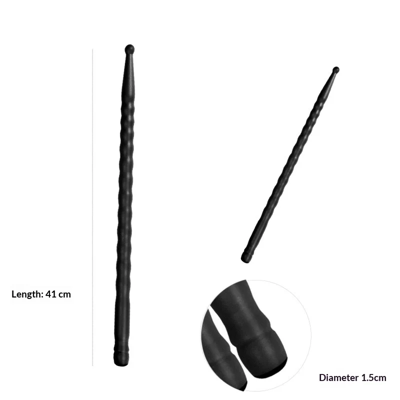 1Pair 5A Drumstick Carbon Fibre Jazz Drum Drumstick Wave Style Professional Performance Percussion Instrument Accessories